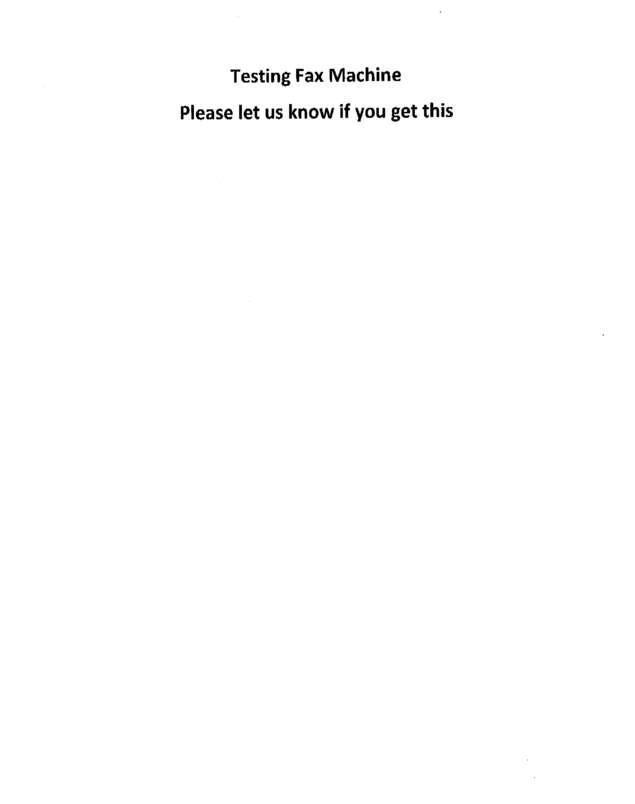 fax page
