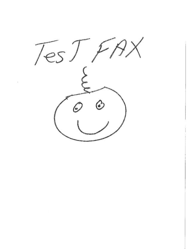 Fax page