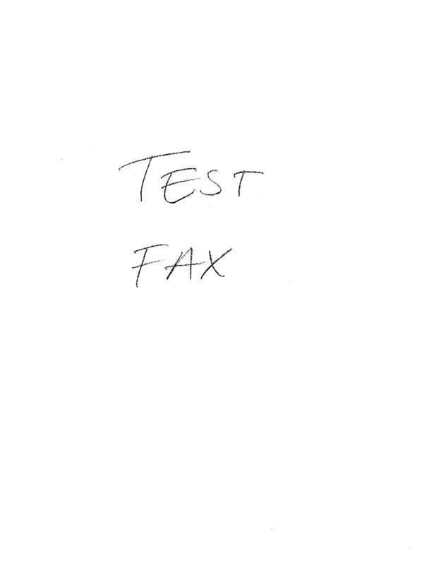 fax page