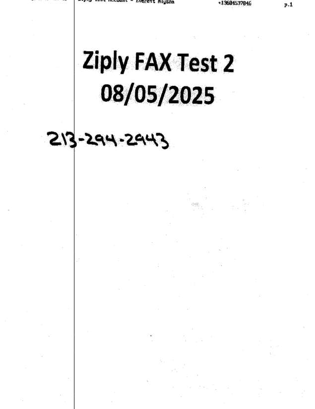 fax page