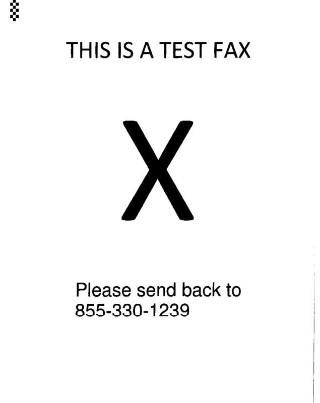 fax page