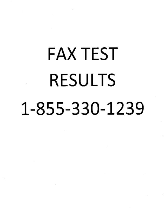 fax page