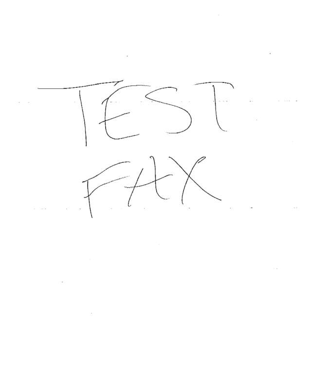 fax page