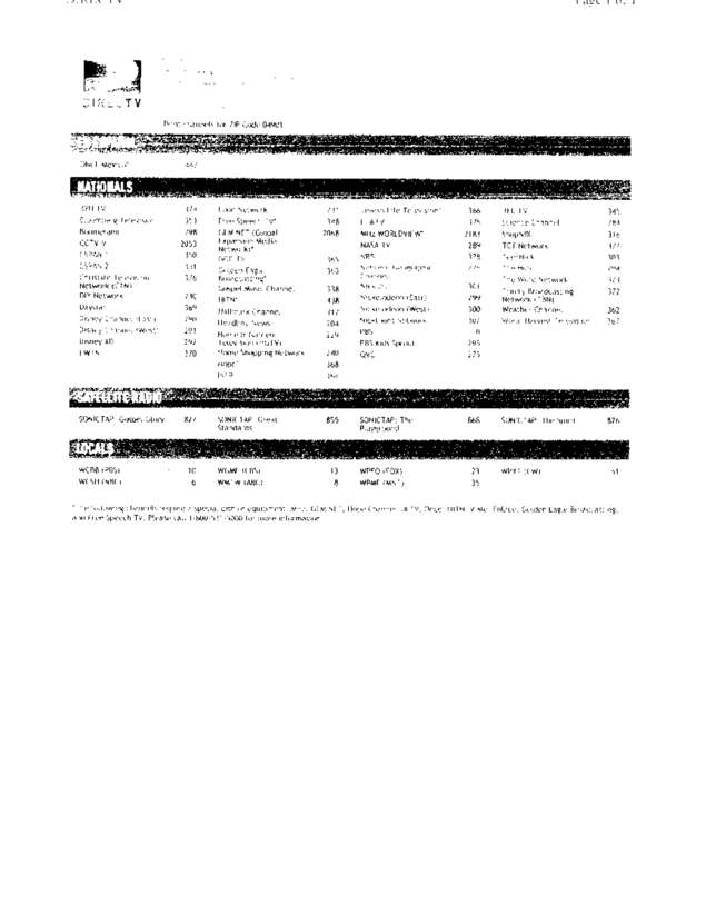 Fax page
