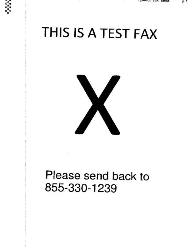 fax page