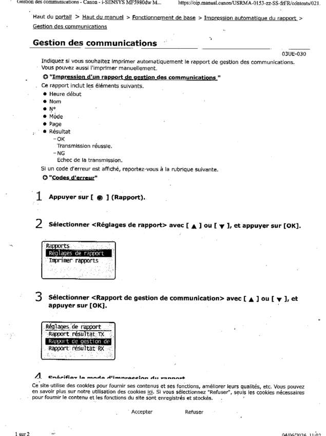 fax page