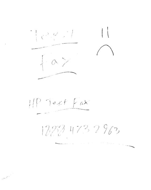 fax page