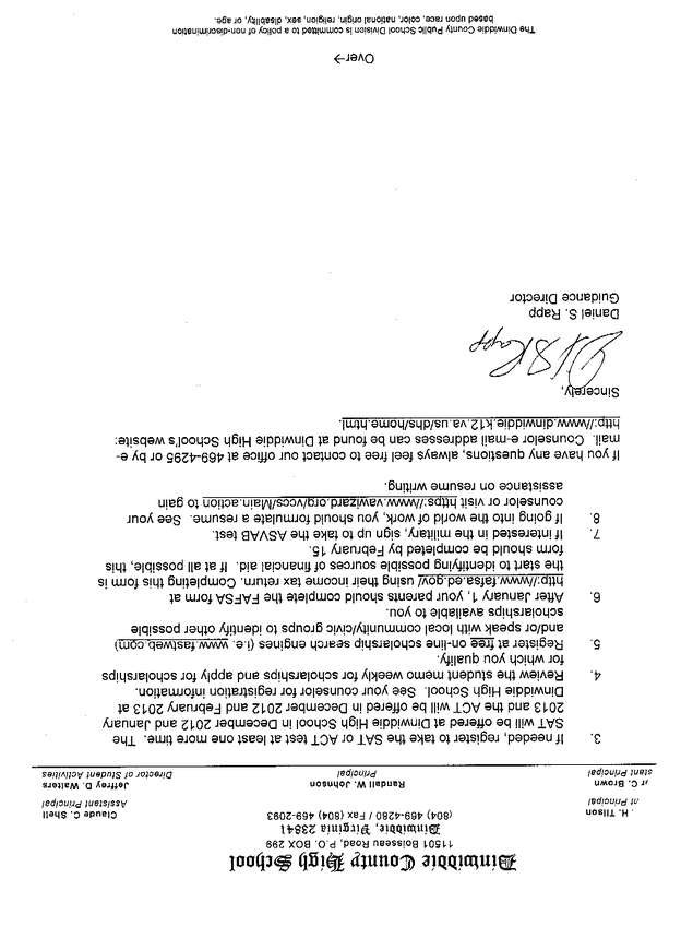 Fax page
