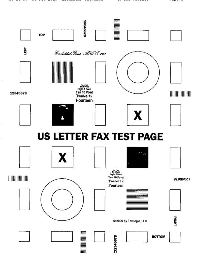 fax page