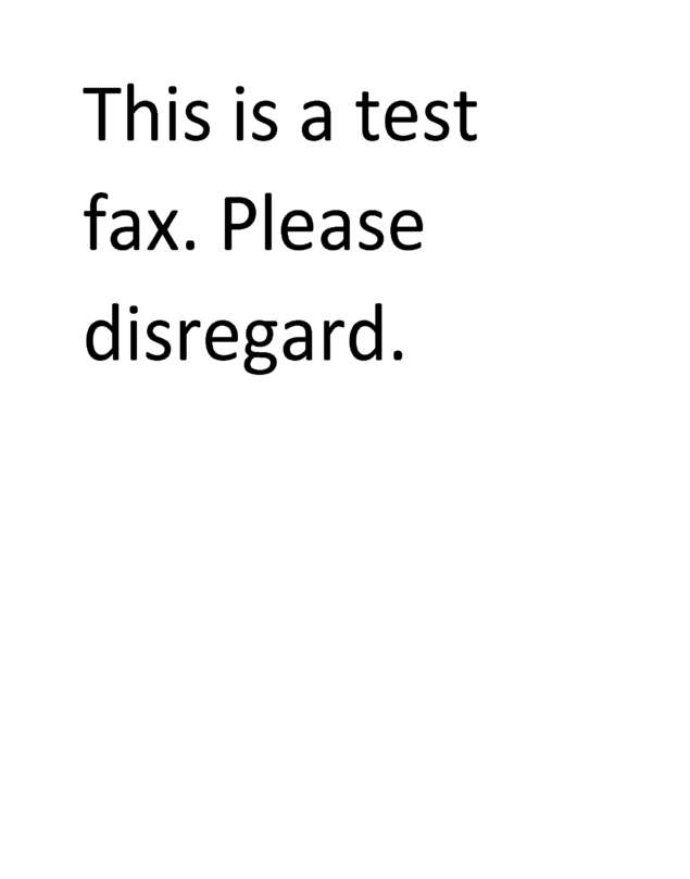 fax page