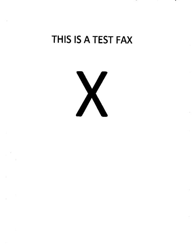 fax page