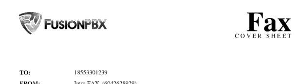 fax page