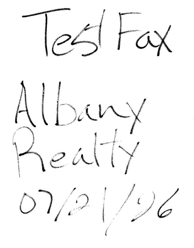 fax page