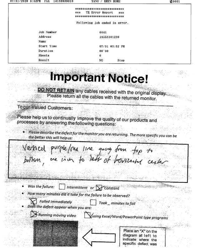 fax page