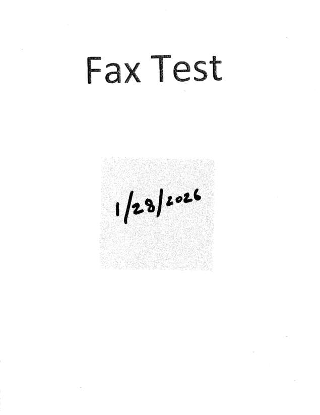 fax page