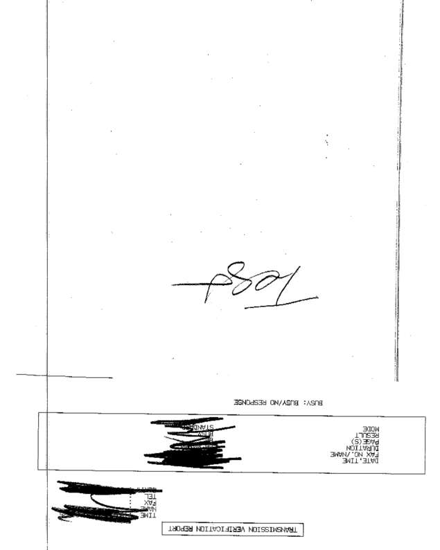 Fax page