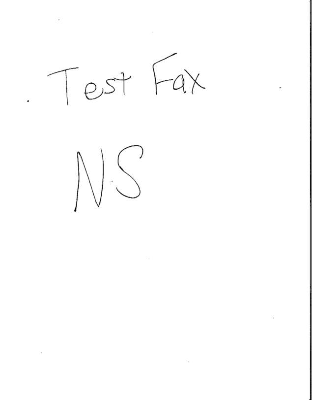fax page