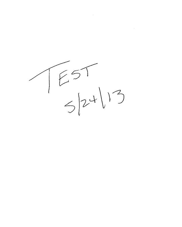 Fax page