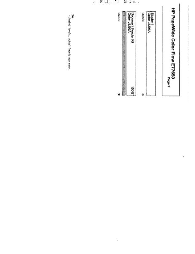 Fax page