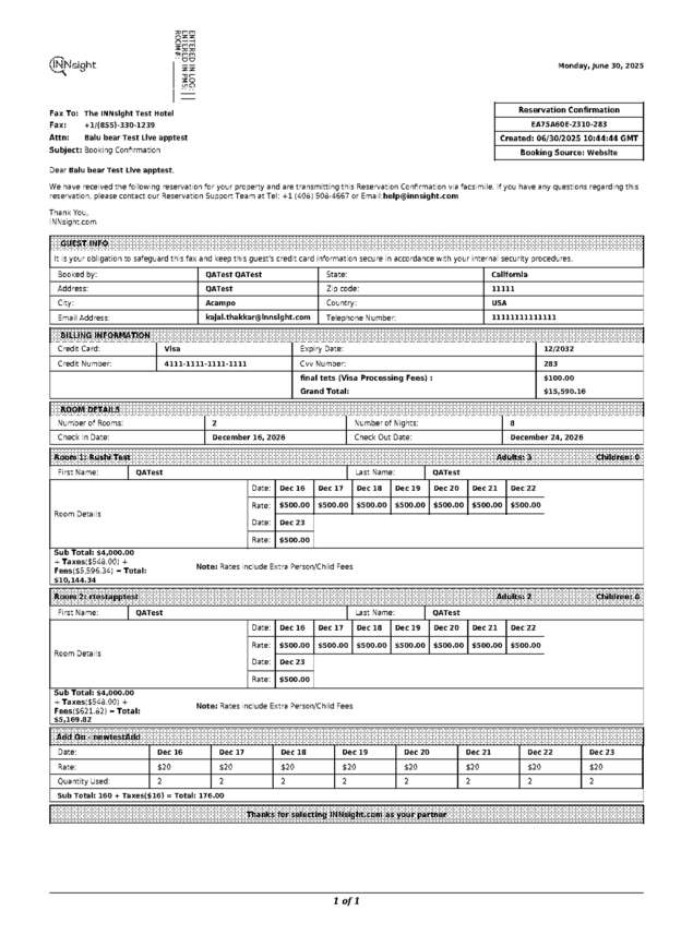 fax page