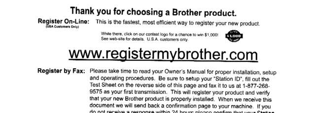 Fax page