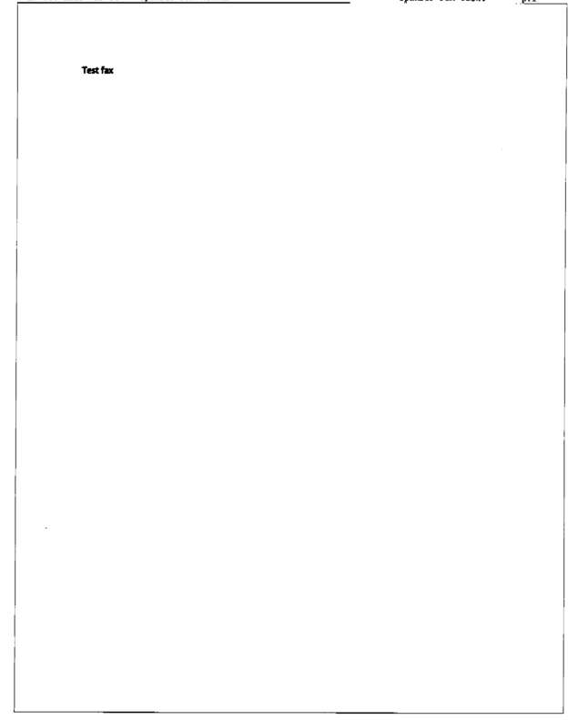 Fax page