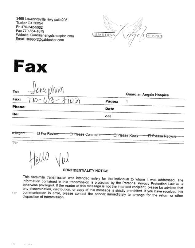 fax page