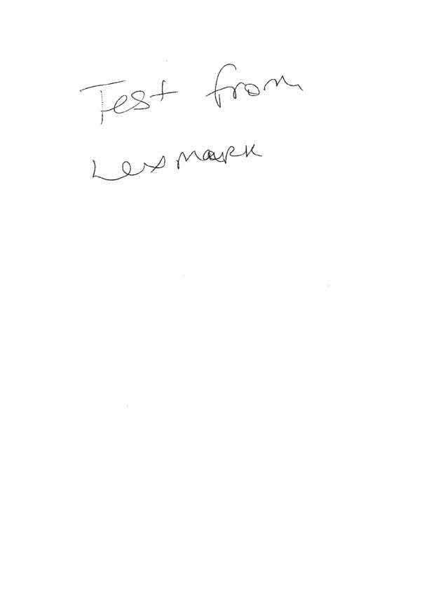 Fax page