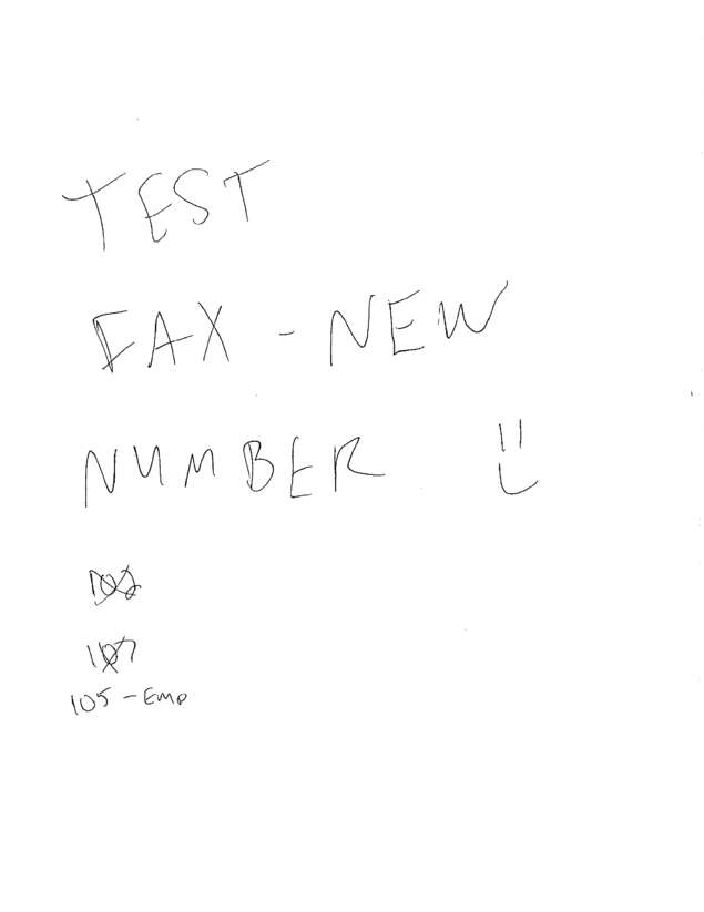 fax page
