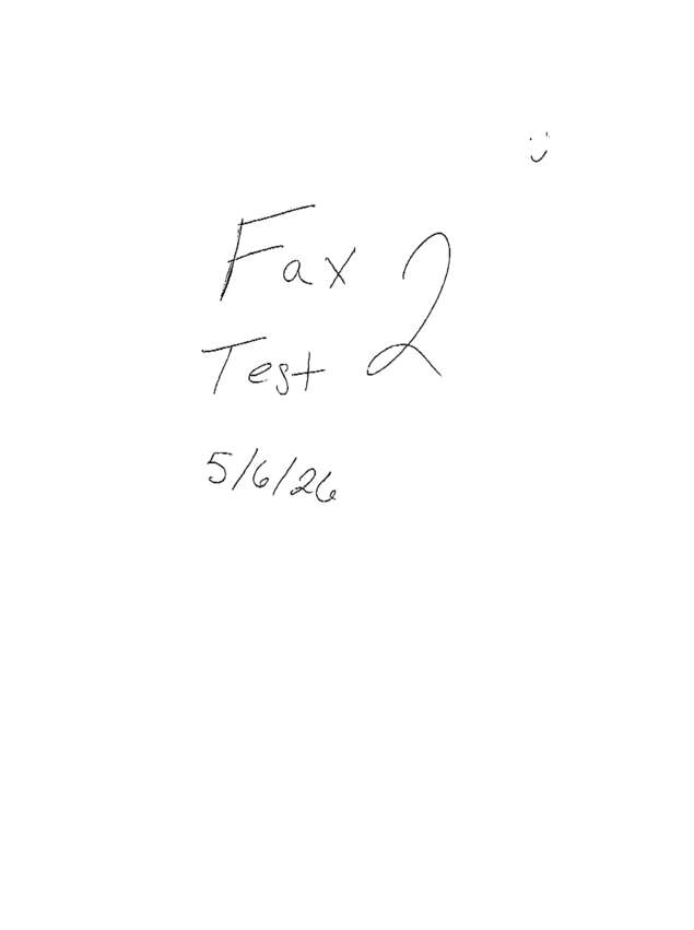 fax page