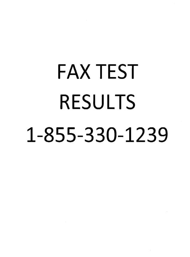 fax page