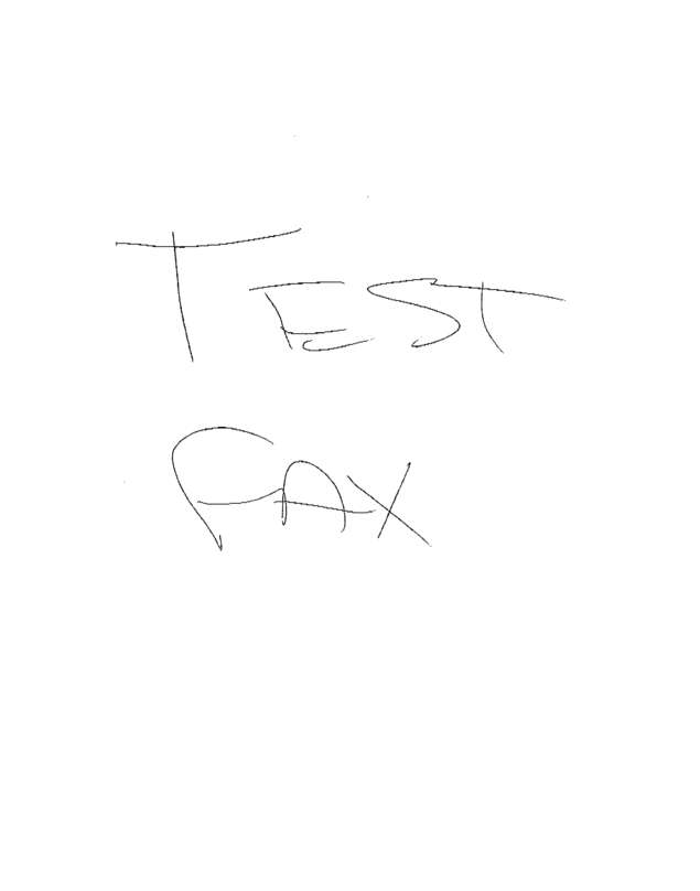 fax page