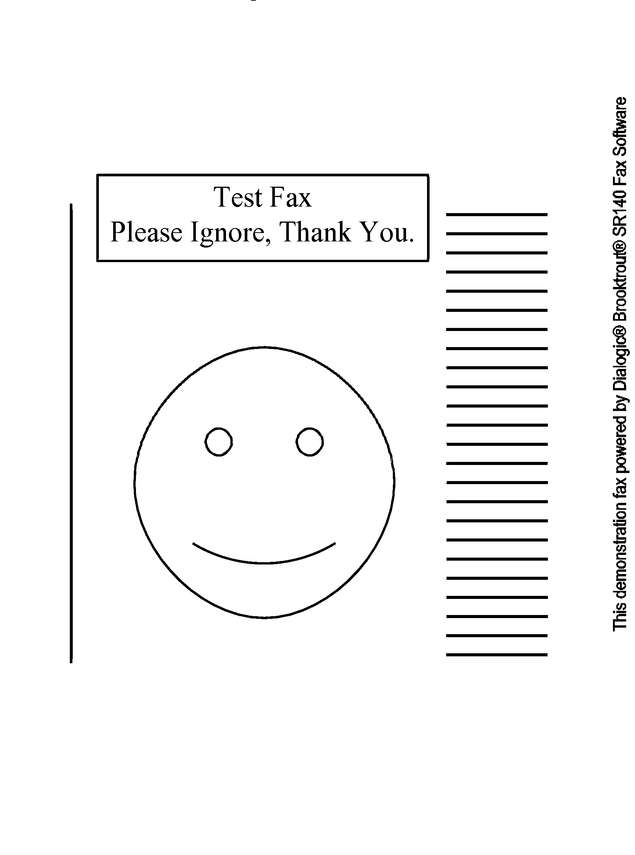 Fax page