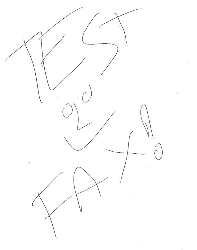fax page