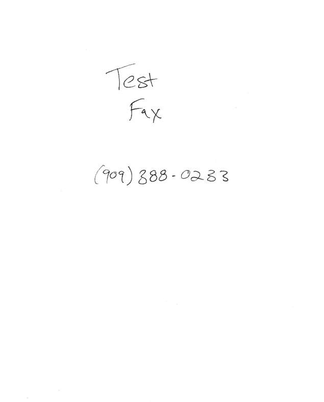 fax page