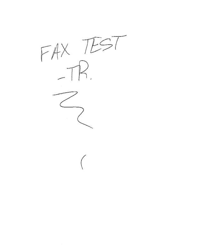 fax page