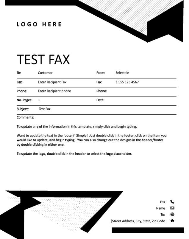 fax page