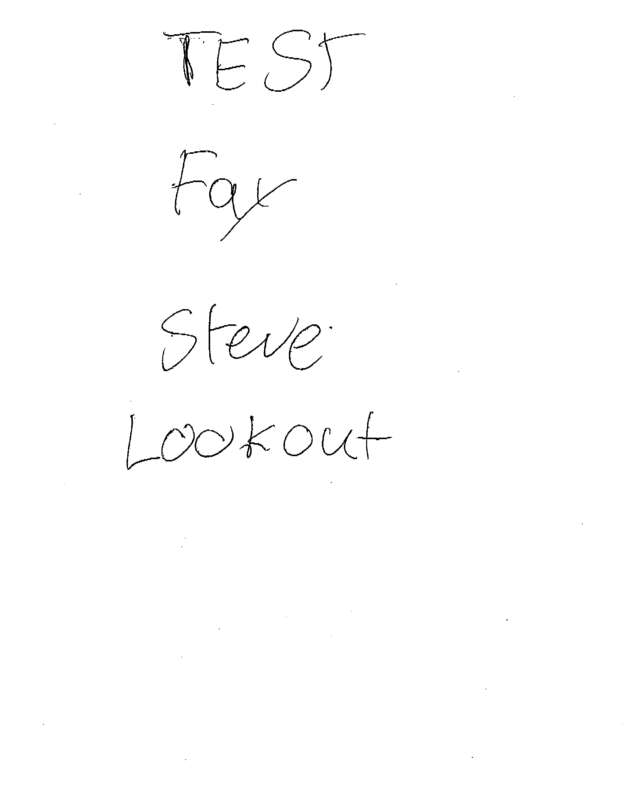 fax page