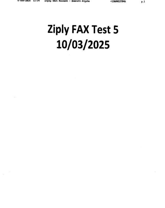 fax page