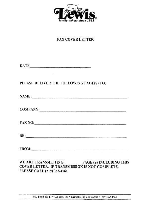 fax page