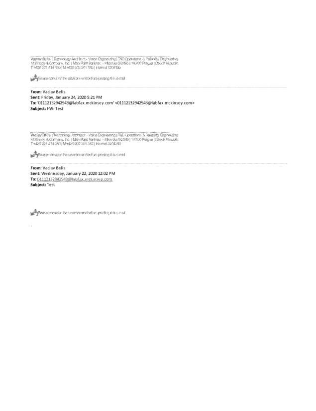 Fax page