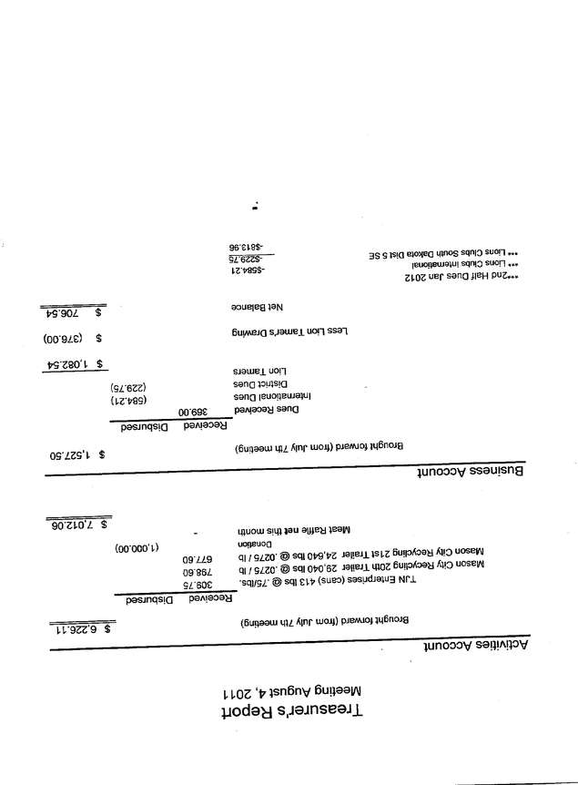 Fax page