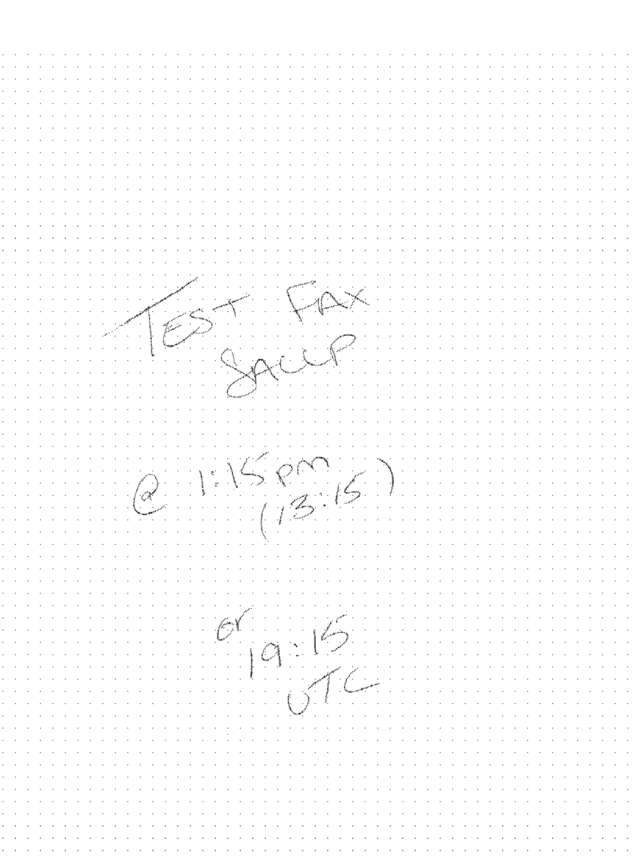 fax page