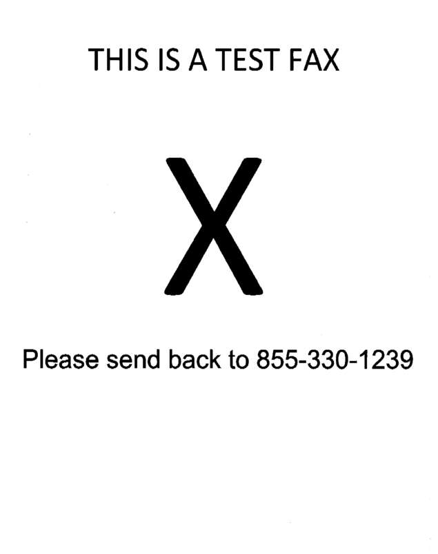 fax page