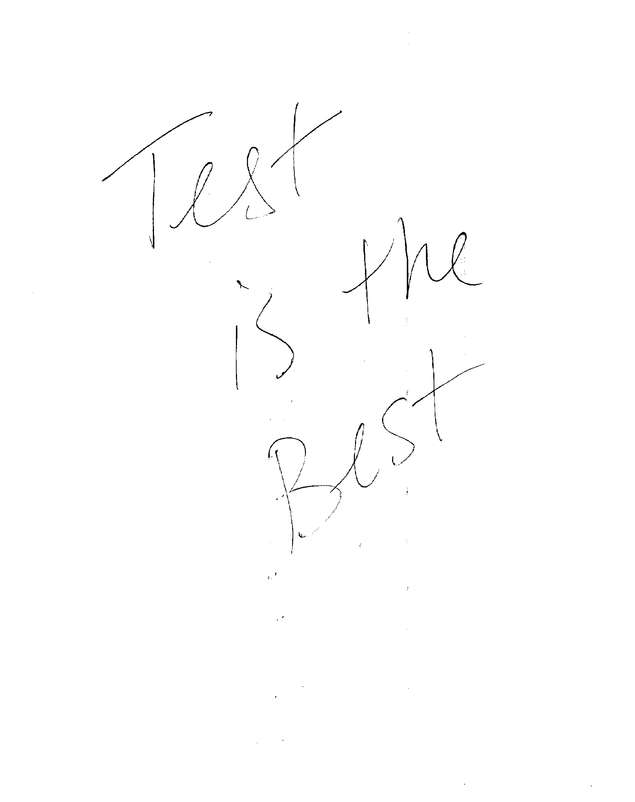 Fax page