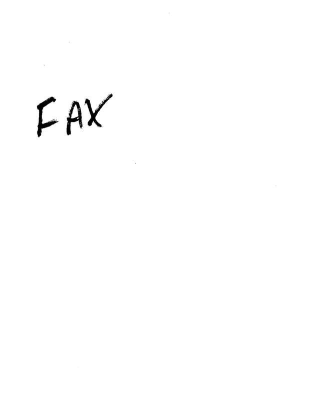 Fax page