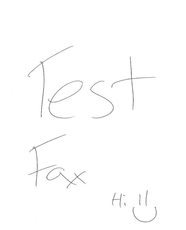 fax page