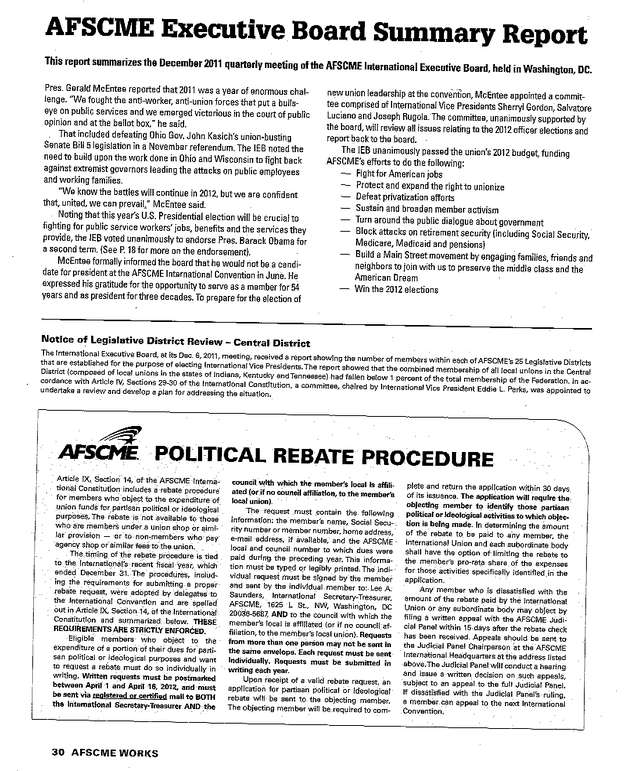 Fax page