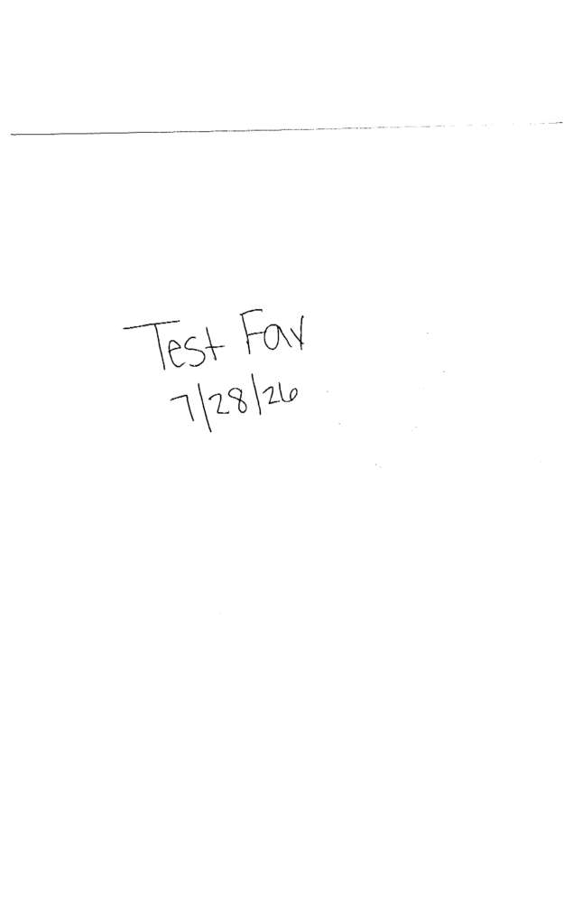 fax page