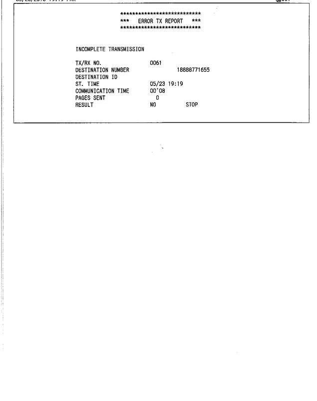 fax page